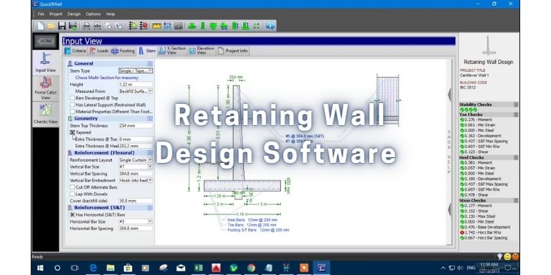 Emergence of Retaining Wall Design Software