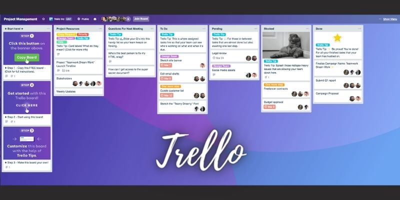 Trello Project Management Software for Designers